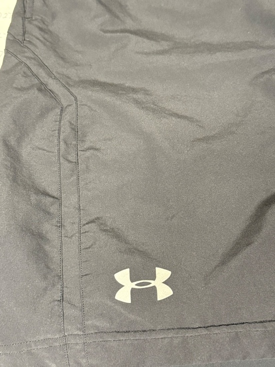 Under Armour HeatGear Lined Training Shorts - Men's XL - Dark Gray/Black - Picture 5 of 8
